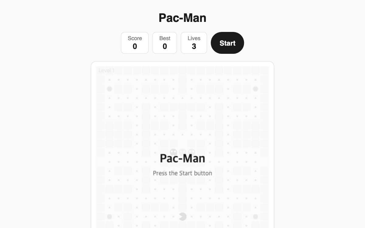 Pac-Man screenshot
